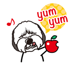 iinu - Old English Sheepdog sticker #11106427