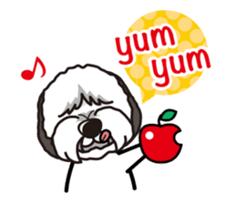 iinu - Old English Sheepdog sticker #11106427