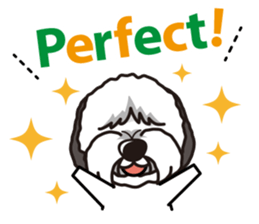 iinu - Old English Sheepdog sticker #11106430