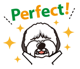 iinu - Old English Sheepdog sticker #11106430