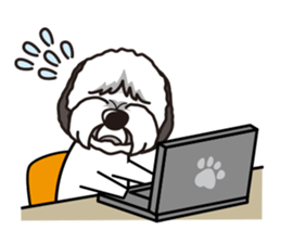 iinu - Old English Sheepdog sticker #11106432