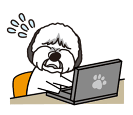 iinu - Old English Sheepdog sticker #11106432