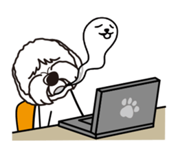 iinu - Old English Sheepdog sticker #11106433