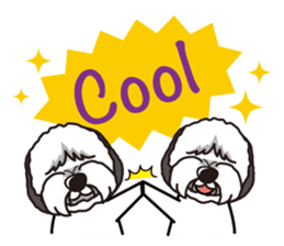 iinu - Old English Sheepdog sticker #11106435