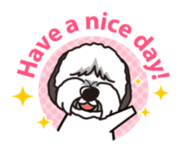 iinu - Old English Sheepdog sticker #11106439