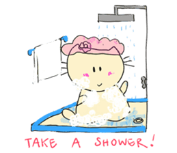 Dinkyneko & Friends #5 _6 AM to 11 PM sticker #11106442