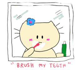 Dinkyneko & Friends #5 _6 AM to 11 PM sticker #11106443