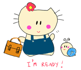 Dinkyneko & Friends #5 _6 AM to 11 PM sticker #11106448