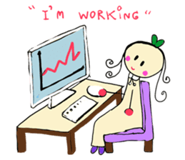 Dinkyneko & Friends #5 _6 AM to 11 PM sticker #11106451