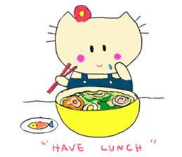 Dinkyneko & Friends #5 _6 AM to 11 PM sticker #11106455