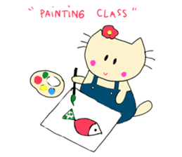 Dinkyneko & Friends #5 _6 AM to 11 PM sticker #11106456