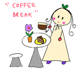 Dinkyneko & Friends #5 _6 AM to 11 PM sticker #11106458