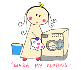 Dinkyneko & Friends #5 _6 AM to 11 PM sticker #11106467