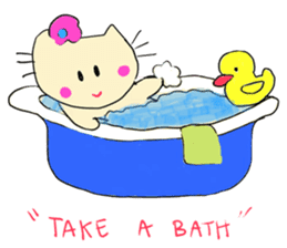 Dinkyneko & Friends #5 _6 AM to 11 PM sticker #11106474