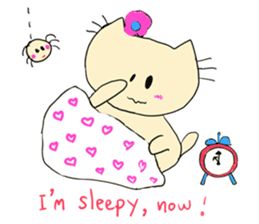 Dinkyneko & Friends #5 _6 AM to 11 PM sticker #11106478