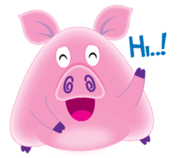 Another Fat and Cute Piku-Pig sticker #11106560