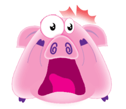 Another Fat and Cute Piku-Pig sticker #11106561