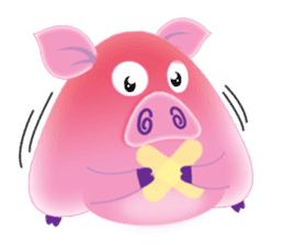 Another Fat and Cute Piku-Pig sticker #11106563