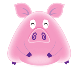 Another Fat and Cute Piku-Pig sticker #11106566