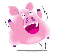 Another Fat and Cute Piku-Pig sticker #11106567