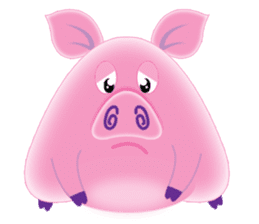 Another Fat and Cute Piku-Pig sticker #11106568