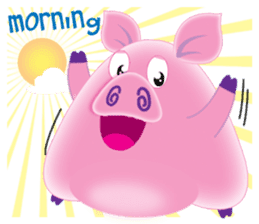 Another Fat and Cute Piku-Pig sticker #11106569