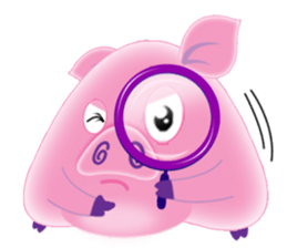 Another Fat and Cute Piku-Pig sticker #11106573