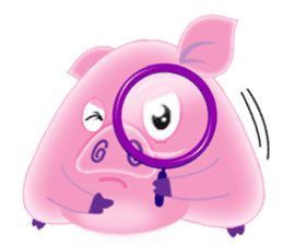 Another Fat and Cute Piku-Pig sticker #11106573