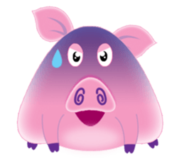 Another Fat and Cute Piku-Pig sticker #11106579
