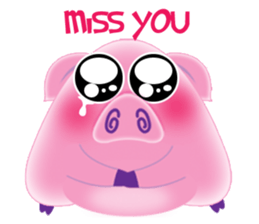 Another Fat and Cute Piku-Pig sticker #11106581