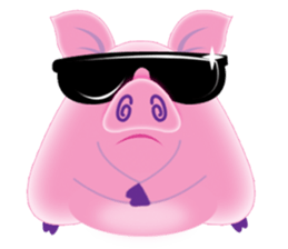 Another Fat and Cute Piku-Pig sticker #11106588