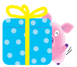 Another Fat and Cute Piku-Pig sticker #11106596