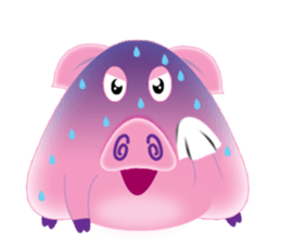 Another Fat and Cute Piku-Pig sticker #11106597