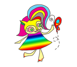 MINA COLORFUL sticker #11106841