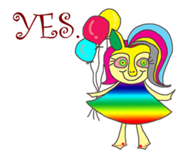 MINA COLORFUL sticker #11106846
