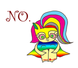 MINA COLORFUL sticker #11106847