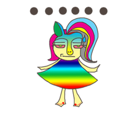 MINA COLORFUL sticker #11106849