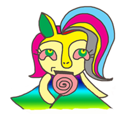 MINA COLORFUL sticker #11106859