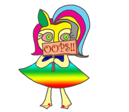 MINA COLORFUL sticker #11106866
