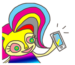 MINA COLORFUL sticker #11106868