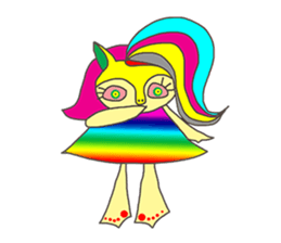 MINA COLORFUL sticker #11106877
