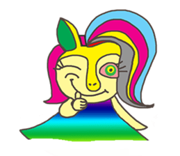 MINA COLORFUL sticker #11106879