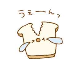 Sticker of cute bread 2 sticker #11107050
