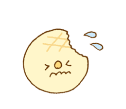 Sticker of cute bread 2 sticker #11107061