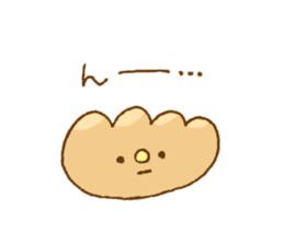 Sticker of cute bread 2 sticker #11107067