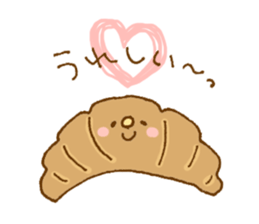 Sticker of cute bread 2 sticker #11107072