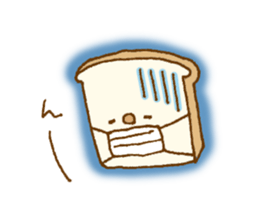 Sticker of cute bread 2 sticker #11107079