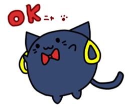 Blue Cat! sticker #11107080
