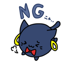 Blue Cat! sticker #11107081