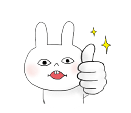 White Rabbit Momo-chan sticker #11107202
